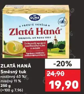 Kaufland OLMA Zlatá haná Směsný tuk nabídka