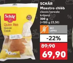 Kaufland SCHÄR Maestro chléb nabídka