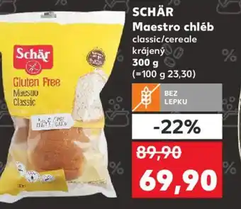 Kaufland SCHÄR Maestro chléb nabídka