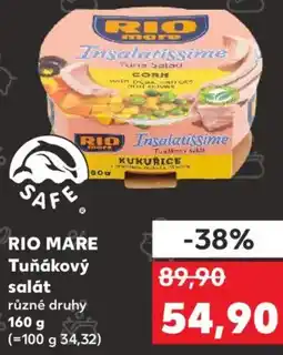 Kaufland RIO MARE Tuňákový salát nabídka