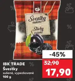 Kaufland IBK TRADE Švestky nabídka