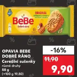 Kaufland OPAVIA BEBE DOBRÉ RÁNO Cereální sušenky nabídka