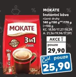Kaufland MOKATE Instantni κάνα nabídka