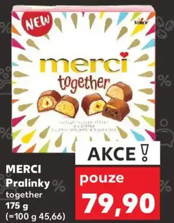 Kaufland MERCI Pralinky together nabídka