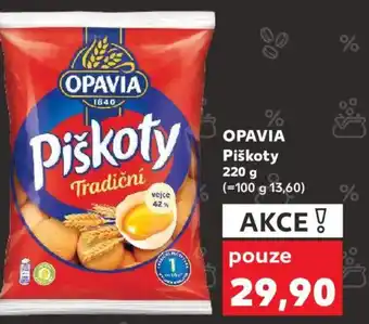 Kaufland OPAVIA Piškoty nabídka