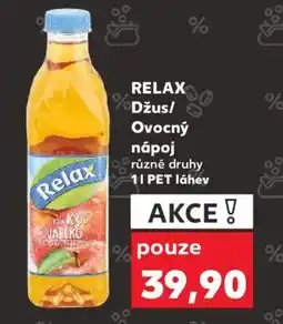 Kaufland RELAX Džus/ Ovocný nápoj nabídka