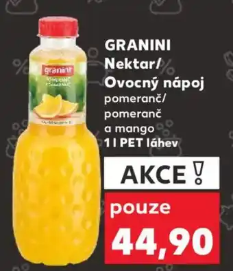 Kaufland GRANINI Nektar/ Ovocný nápoj nabídka