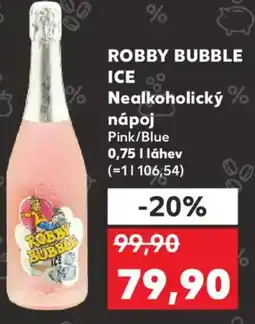 Kaufland ROBBY BUBBLE ICE Nealkoholický nápoj nabídka