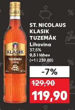Kaufland ST. NICOLAUS KLASIK TUZEMÁK Lihovina 37,5% nabídka