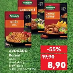 Kaufland AVOKÁDO Kořeni směsi nabídka