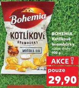 Kaufland BOHEMIA Kotlíkové brambůrky nabídka
