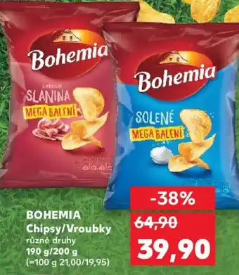 Kaufland BOHEMIA Chipsy/Vroubky nabídka