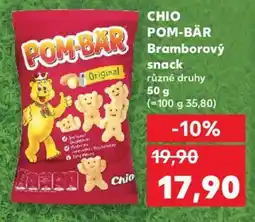 Kaufland CHIO POM-BÄR Bramborový snack nabídka
