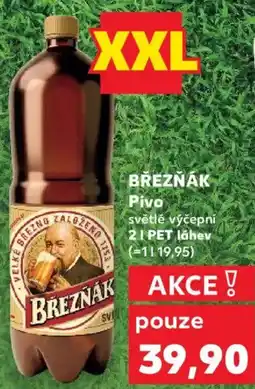 Kaufland BŘEZŇÁK Pivo nabídka