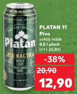 Kaufland PLATAN 11 Pivo nabídka