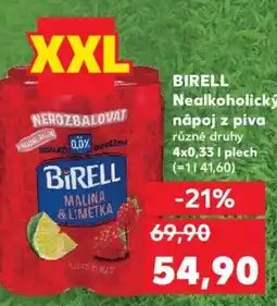 Kaufland BIRELL Nealkoholický nápoj z piva nabídka