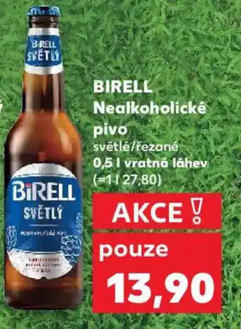 Kaufland BIRELL Nealkoholické pivo nabídka