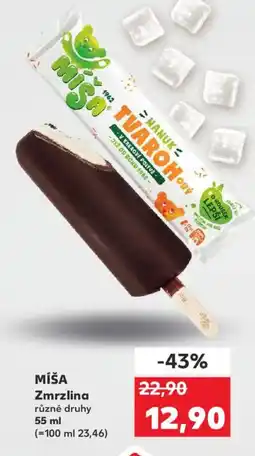 Kaufland MÍŠA Zmrzlina nabídka