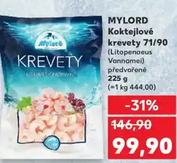 Kaufland MYLORD Koktejlové krevety 71/90 nabídka