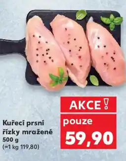 Kaufland Kuřecí prsní řízky mražené nabídka