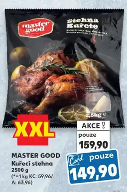 Kaufland MASTER GOOD Kuřecí stehna nabídka
