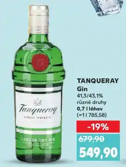 Kaufland TANQUERAY Gin 41.3%/43.1% nabídka