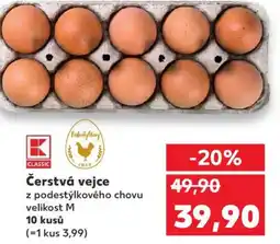 Kaufland Čerstvá vejce nabídka