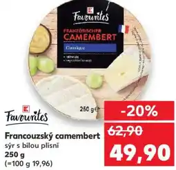 Kaufland Francouzský camembert nabídka