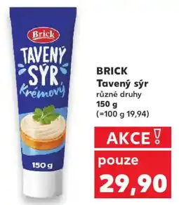 Kaufland BRICK Tavený sýr nabídka