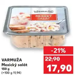 Kaufland VARMUŽA Mexický salát nabídka