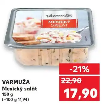 Kaufland VARMUŽA Mexický salát nabídka