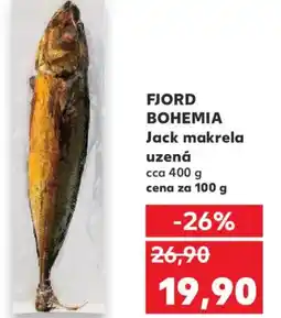 Kaufland FJORD BOHEMIA Jack makrela uzená nabídka