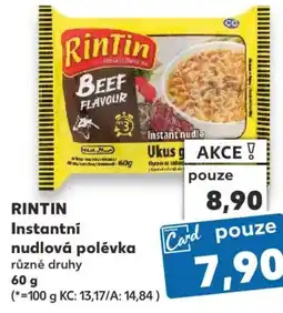Kaufland RINTIN Instantní nudlová polévka nabídka