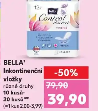 Kaufland BELLA' Inkontinenční vložky nabídka
