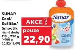 Kaufland SUNAR Cool/ Kašička/ Smootik nabídka