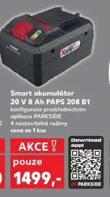 Kaufland Smart akumulátor 20 V 8 Ah PAPS 208 B1 nabídka