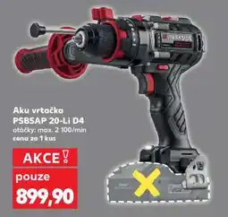Kaufland Aku vrtačka PSBSAP 20-Li D4 nabídka