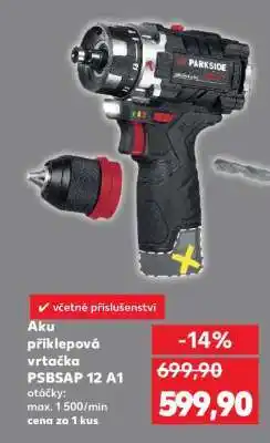 Kaufland Aku příklepová vrtačka PSBSAP 12 A1 nabídka