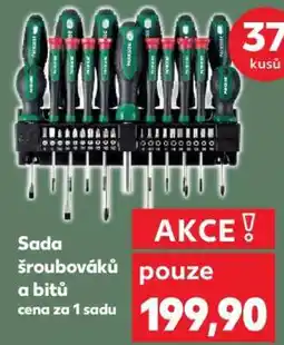 Kaufland SADA ŠROUBOVÁKŮ A BITŮ nabídka