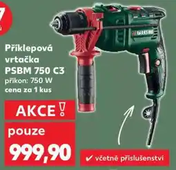 Kaufland Příklepová vrtačka PSBM 750 C3 nabídka