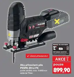 Kaufland Aku přímočará pila PSSPA 20-Li F4 nabídka