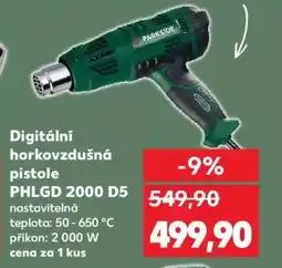 Kaufland Digitální horkovzdušná pistole PHLGD 2000 D5 nabídka