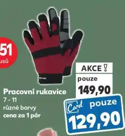Kaufland Pracovní rukavice nabídka