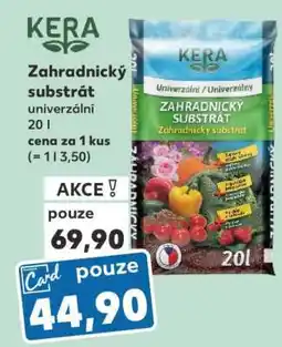 Kaufland ZAHRADNICKÝ SUBSTRÁT nabídka