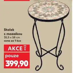 Kaufland Stolek s mozaikou nabídka