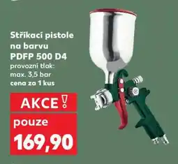 Kaufland Stříkací pistole na barvu PDFP 500 D4 nabídka