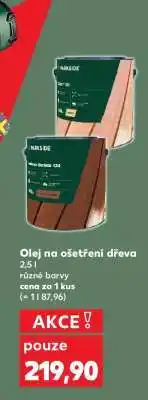 Kaufland Olej na ošetření dřeva nabídka