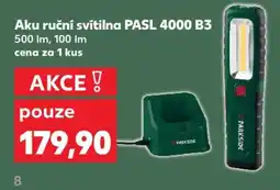 Kaufland Aku ruční svítilna PASL 4000 B3 nabídka