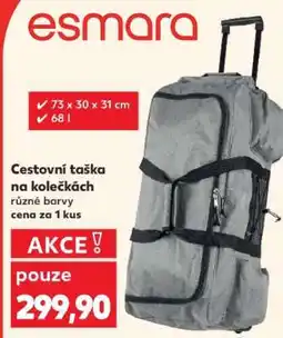 Kaufland CESTOVNÍ TAŠKA NA KOLEČKÁCH nabídka