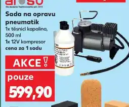 Kaufland Sada na opravu pneumatik nabídka